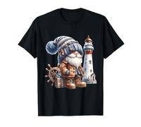 Lighthouse Keeper GNOME for Beach Trip and Family Vacation T-Shirt