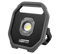 Lighthouse Lampe de poche LED rechargeable - 2 modes d'éclairage, 10 W, 1100 lumens et support inclinable à 180° - Câble USB-C inclus