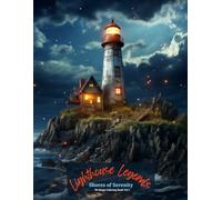 Lighthouse Legends: Shores of Serenity Coloring Book Vol 2