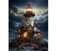 Lighthouse Legends: Shores of Serenity Coloring Book Vol 4