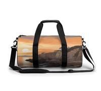 Lighthouse Located by The Sea Sport Sac de voyage pour homme et femme avec compartiment à chaussures, poche humide, style 45 cm/22,9 cm/22,9 cm, Style :, 17.7in/9in/9in