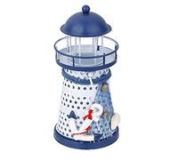 Lighthouse Metal Handmade Craft Tea Lights Home Decoration Home Decoration Nautical Taritical Ornement, Light House Bandlers