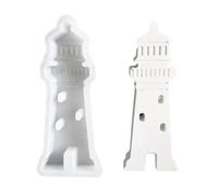 Lighthouse Ornement Silicone Moule Pour Les Résines Artisanales De Diyer Coulant Des Projets De Fabrication Bougies Décores Et Cadeaux Créatifs Silicones Silicone Craft Moule