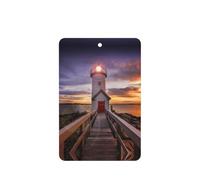 Lighthouse Printing Lot de 10 désodorisants pour voiture avec corde