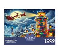Lighthouse Puzzle 1000 Pièces Educa Jouet en Bois Cadeau Unique Décoration Intérieure Jeu Éducatif Challenge Toy Adultes & Enfants des 14 Ans 38x26cm/1000pcs
