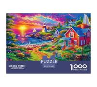 Lighthouse Puzzle 1000 Pièces Educa Jouet en Bois Divertissement Créatif Décoration Intérieure Jeu Éducatif Challenge Toy Adultes Et Enfants À Partir De 14 Ans 70x50cm/1000pcs