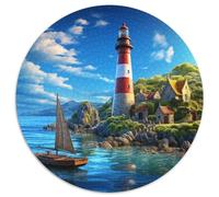 Lighthouse Puzzle 1000 Pièces Educa Jouet en Bois Jeu D'Intelligence Décoration Intérieure Jeu Éducatif Challenge Toy Adultes & Enfants des 14 Ans 1000pcs (67.5x67.5cm)