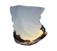 Lighthouse Rocks - Cache-cou en bord de mer UPF 50+ - Écharpe rafraîchissante - Protection solaire UV - Masque de cyclisme - Bandana respirant pour la randonnée - Pour homme et femme