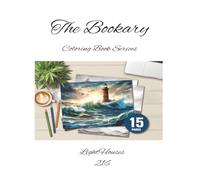 Lighthouses - A Grayscale Coloring Book of Coastal Beacons: The Bookary Coloring Book Series