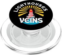 Lighthouses Do Not Have Veins Trophée de golf pour femme PopSockets PopGrip pour MagSafe
