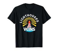 Lighthouses Do Not Have Veins Trophée de golf pour femme T-Shirt