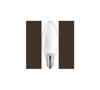 Philips Ampoule flamme dépolie à filament 40 W B35 E14 x 3