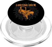 Lighting Crew Vintage Par Théâtre de Technicien PopSockets PopGrip pour MagSafe