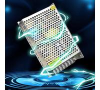 LightingWill Alimentation 12V 10A 120W, Transformateur 220V 12V, Convertisseur AC 220V vers DC 12 Volts, Transfo pour Bandes, Lampes et Projecteurs