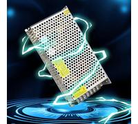 LightingWill Alimentation 12V 15A 180W, Transformateur 220V 12V, Convertisseur AC 220V vers DC 12 Volts, Transfo pour Bandes, Lampes et Projecteurs