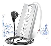 LightingWill Alimentation 24V 4,16A 100W IP67, Transformateur 220V 24V Étanche avec Prise, Convertisseur AC 220V vers DC 24 Volts, Transfo pour Bandes, Lampes et Projecteurs