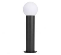 LightLogic Lampe de Jardin Extérieure 50 cm IP65 - Borne Lumineuse Extérieure E27 Anthracite pour Allée Terrasse Jardin, Lampadaire Extérieur Moderne Sans Ampoule, LL MERLIN