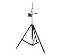 lightmaXX LS-4000 PRO WIND-UP STAND 4m, adaptateur TV, TÜV/GS, 85 kg - Pied à manivelle