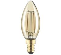 LightMe LM85051 LED E14 forme de flamme 2.5 W ambré (Ø x L) 35 mm x 97 mm 1 pc(s)