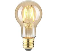 LightMe LM85055 LED E27 forme de poire 2.5 W ambré (Ø x H) 60 mm x 108 mm à filament 1 pc(s)