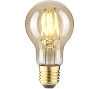 LightMe LM85056 LED E27 forme de poire 4.5 W ambré (Ø x L) 60 mm x 108 mm 1 pc(s)