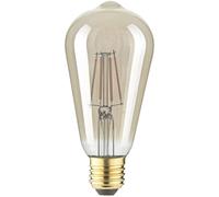 LightMe LM85058 LED E27 forme de cône 4.5 W ambré (Ø x H) 64 mm x 140 mm à filament 1 pc(s)