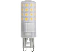 LightMe LM85269 LED CEE E (A - G) G9 forme de cône 4 W = 40 W blanc chaud (Ø x H) 18 mm x 59 mm à intensité variable 1 pc(s)