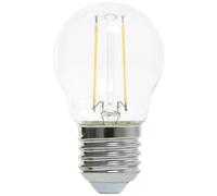 LightMe LM85273 LED CEE E (A - G) E27 forme de poire 2.2 W = 25 W blanc chaud (Ø x H) 45 mm x 77 mm 1 pc(s)
