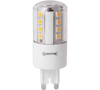 LightMe LM85334 LED CEE E (A - G) G9 culot à ergots 4.8 W = 48 W blanc chaud (Ø x L) 19 mm x 56 mm non dimmable 1 pc(s)