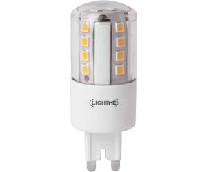 LightMe LM85334 LED CEE E (A - G) G9 culot à ergots 4.8 W = 48 W blanc chaud (Ø x L) 19 mm x 56 mm non dimmable 1 pc(s)