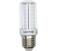LightMe LM85361 LED CEE F (A - G) E27 forme de bâton 8 W = 60 W blanc neutre (Ø x L) 40 mm x 112 mm non dimmable 1 pc(s)