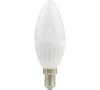 LightMe LM85373 LED CEE E (A - G) E14 forme de flamme 8 W = 66 W blanc chaud (Ø x L) 37 mm x 110 mm non dimmable 1 pc(s)