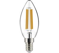 LightMe LM85931 LED CEE F (A - G) E14 forme de flamme 4.5 W = 40 W blanc chaud (Ø x H) 35 mm x 97 mm 5 pc(s)