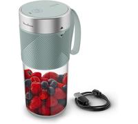 Lightmix,Blender Portable,Sans Fil,300Ml,Puissant,Rechargeable,Eucalyptus Lm1C0410