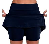 Lightn Deals Today Today Shortiesavec Poches Sport Décontracté Jupe Couleur Unie Jupe Taille Moyenne Pantalons- La Randonnée, La Course, Le Cyclism Solide Taille Pas Cher Home