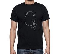 Lightn Horloge Dessin Hannibal Will Graham Inspiré Tshirt Culte Tv Hannibal Lecter, Noir , M