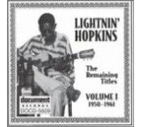 Lightnin' Hopkins - Remaining Titles Vol. 1 (1950-1961) [Cd]
