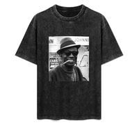 Lightnin Hopkins T-Shirt Unisex Black Tee XXL