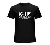 Lightnin K-1 Kickboxing World GP T-Shirt Vintage Clothes Men's t-Shirt Big and Tall t Shirts for Men BlackM Black M