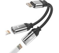 Lightning Adapter Jack Headphone Charger Accessories Cable Aux Earphone Charge Splitter Headphone Jack For Apple Iphone 14 13 12 11 Pro Max 7 8 Plus X Se Xs Xr For Ipad Air