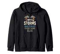 Lightning Bolt Storm Humeur Cadeau Orage Amoureux Cadeau Sweat à Capuche