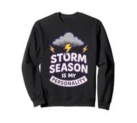 Lightning Bolt Storm Humeur Cadeau Orage Amoureux Cadeau Sweatshirt