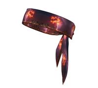 Lightning Cloud Bandeau de sport élastique absorbant Accessoire pour course à pied activités de plein air