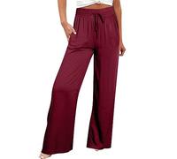 Lightning Deals of Today Pantalon Fluide Taille Élastique Pantalon Hopital Blanc Jean Blanc Femme Grande Taille Pantalon Fluide Taille Haute My Recent Orders Lightning Deals of Today Prime Clearance