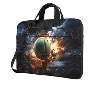 Lightning Fever Tennis Sac pour ordinateur portable, sac à bandoulière multifonctionnel, 14,96 pouces de long, mallette, sac à main, sac à bandoulière