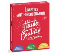 Lightning Lingettes anti-décoloration x24 Préservent l'éclat des vêtements - Rouge