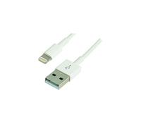LIGHTNING M / USB M - MFI - 2m - Blanc - 8336