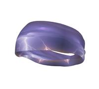 Lightning Storm Bandeau de sport élastique respirant unisexe pour course à pied fitness yoga et autres sports
