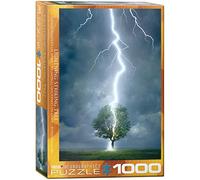 Lightning Striking Tree 1000 Piece Puzzle