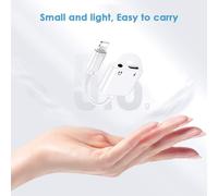 Lightning to 3.5mm Jack Adapter [MFi Certified] 2 in 1 Earphone Headphone Jack for iPhone 14/13/12/11/XS Max/XR/X/8/7